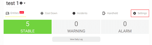 Alert Settings Help